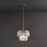 Ceiling Light Warm White 546lm E27 Chrome Modern Dimmable Lamp Living Areas 42W - Image 5