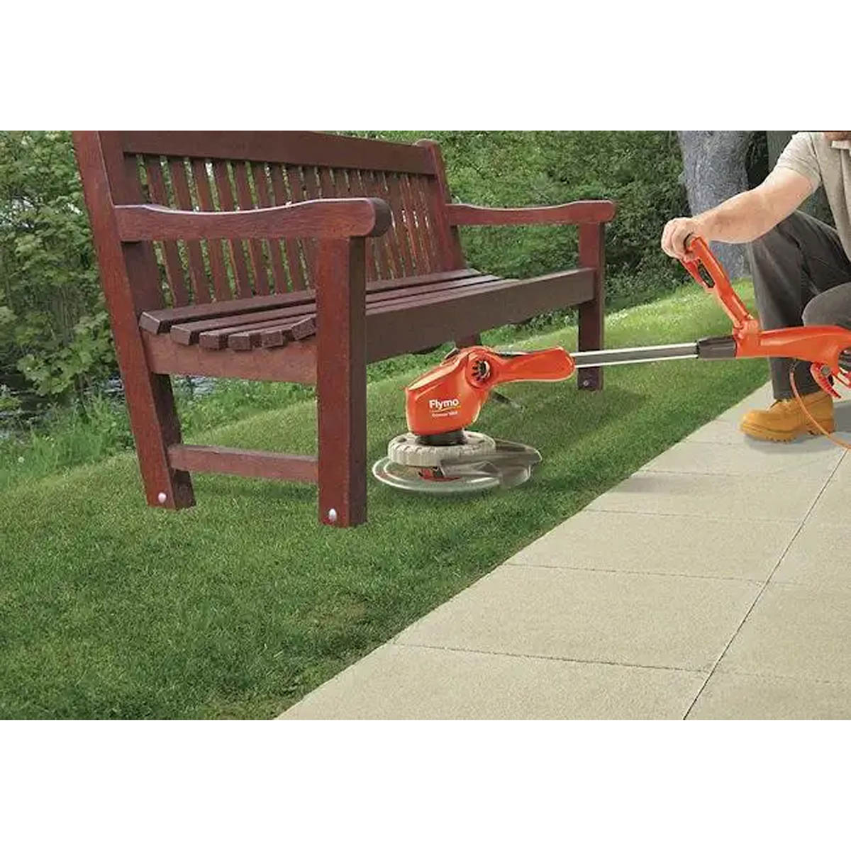 Flymo Grass Trimmer Edger Corded Electric 500w Contour Garden Strimmer 3 in 1 - Image 4