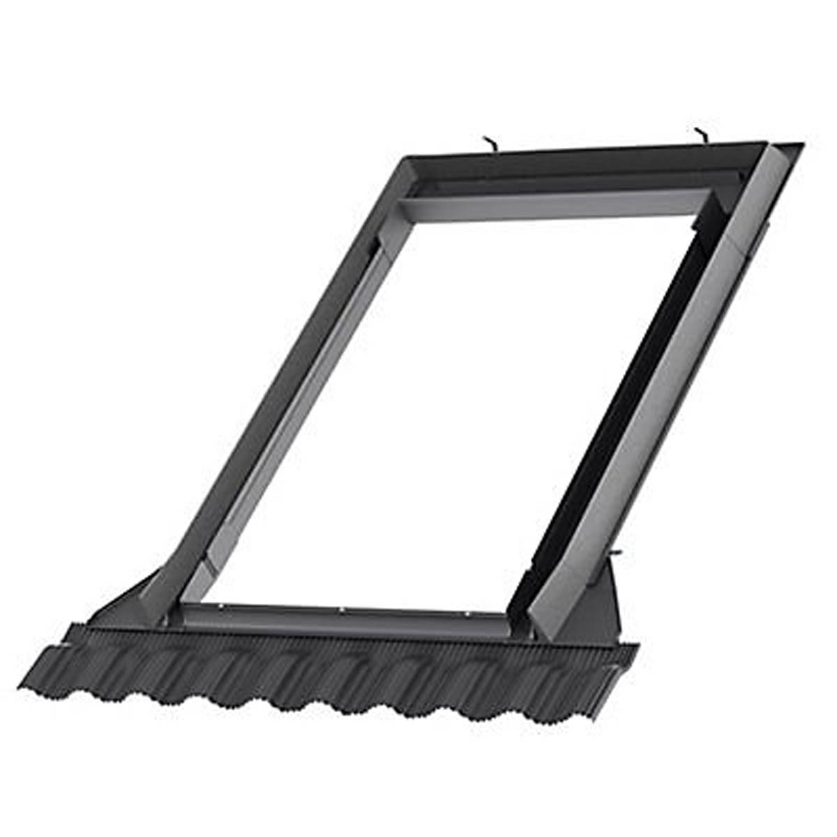 Tile Flashing Kit Roof Window Grey Aluminium Weatherproof (W)780 x (L)980mm - Image 1
