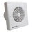 Bathroom Extractor Fan With Timer White Plastic Wet Room Low Energy 100mm 4.8W - Image 1
