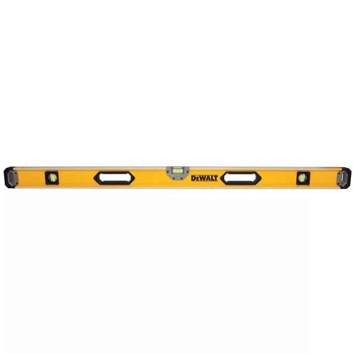 Dewalt Spirit Level Box Beam Aluminum Accurate Impact Resistant Yellow 48 in - Image 1