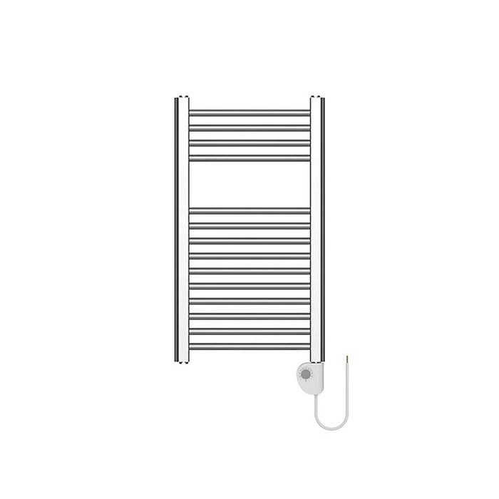 Towel Rail Radiator Electric Chrome Bathroom Warmer Ladder 150W (H)70x(W)40cm - Image 3