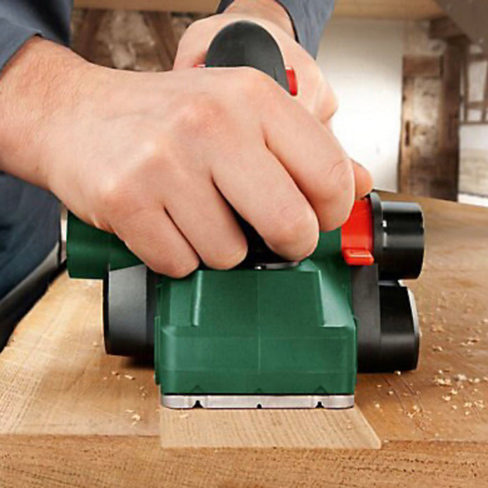 Bosch Corded Planer PHO1500 Green Reversible Blade Ergonomic Compact 550W 240V - Image 4