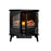 Dimplex Electric Stove Black OptiMyst Cast Enamel Effect With Remote Control 2kW - Image 1