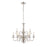 Pendant Ceiling Light Chandelier 9 Way Dimmable Nickel Bedroom Living Room - Image 2