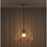 Ceiling Light Pendant Hanging Copper Effect Living And Dinning Room Dimmable - Image 1