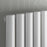 Designer Radiator White Horizontal Modern Oval Panel 2039BTU (W)1000 x (H)584mm - Image 2