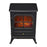 Electric Fireplace Stove Cast Iron Log Effect Freestanding 2 Heat Settings 1850W - Image 3