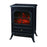 Electric Fireplace Stove Cast Iron Log Effect Freestanding 2 Heat Settings 1850W - Image 4