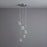 Borrello Ceiling 5 Light Silver Effect 5 Lamp Pendant Light Living Dining Room - Image 1