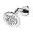 Shower Head And Arm Handsets Chrome Rainfall Angled Brass Modern Bathroom - Image 1