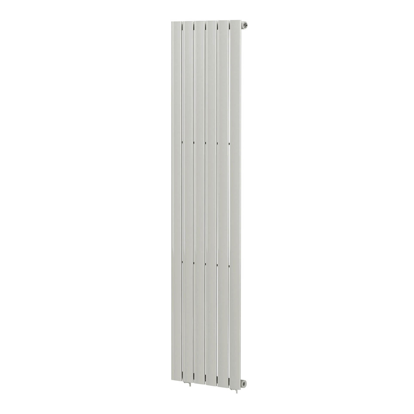 Blyss Designer Radiator White Faringdon 20161893 Vertical 2598BTU W452xH1800mm - Image 1