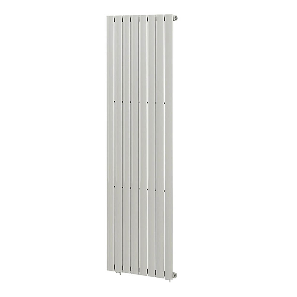 Radiator Vertical Designer White Flat Panel Central Heating (W)60.4cm (H)180cm - Image 1