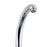 Keld Monobloc Tap Chrome Effect Kitchen Mixer Swivel Basin Tap - Image 4