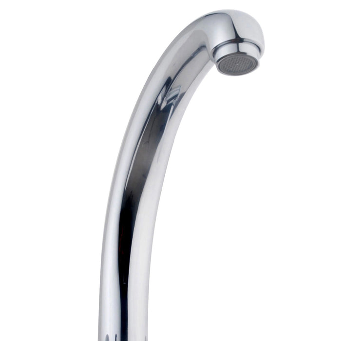 Aubery Monobloc Tap Chrome Effect Kitchen Mixer Swivel Basin Tap - Image 4