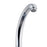 Galleny Deck Tap Chrome Effect Kitchen Mixer Tap Compression Connection - Image 3