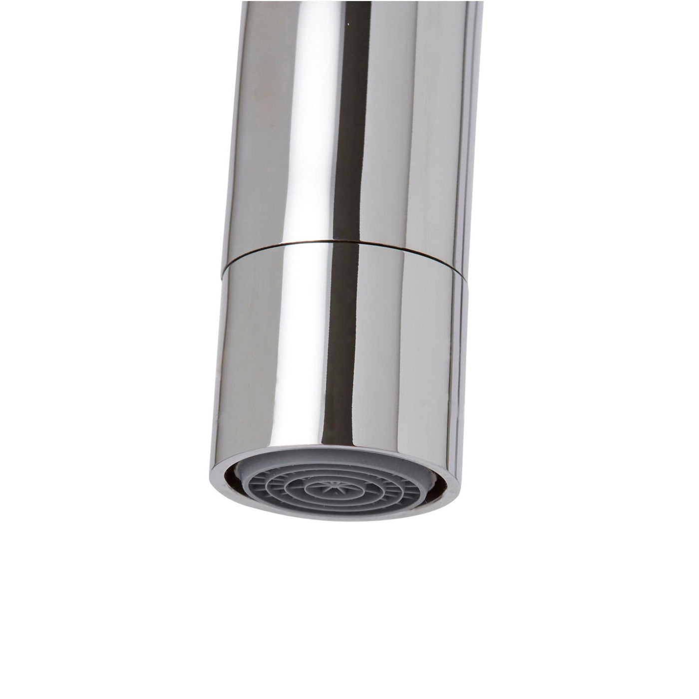 Kitchen Tap Monobloc Mixer Chrome Dual Lever Brass Swivel Spout Modern Faucet - Image 3