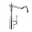 Cooke & Lewis Kitchen Side Lever Tap Belmore Chrome Effect - Image 1