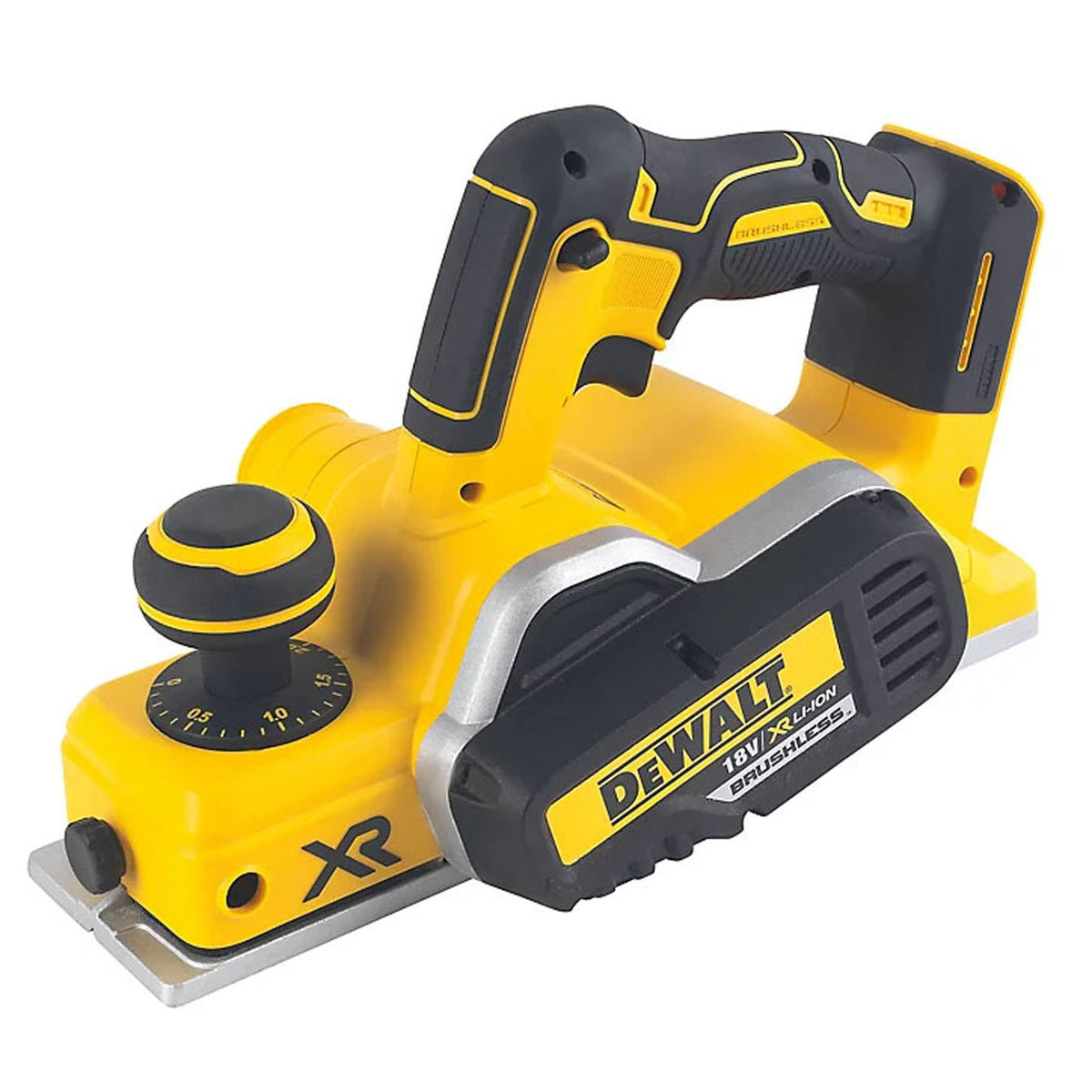 Cordless Planer DCP580N-XJ 18V  Brushless Soft Grip Side Handle 82mm Body Only - Image 1