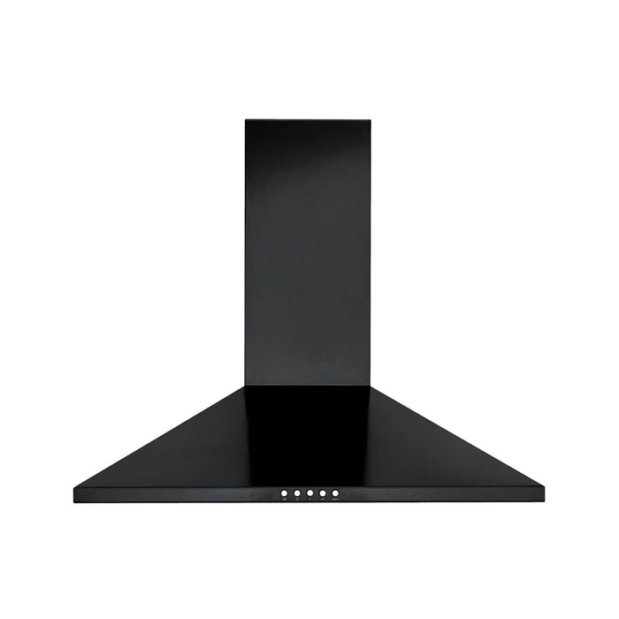 Steel Chimney Cooker Hood Black Kitchen Extractor Fan 665x600x475mm LED - Image 6