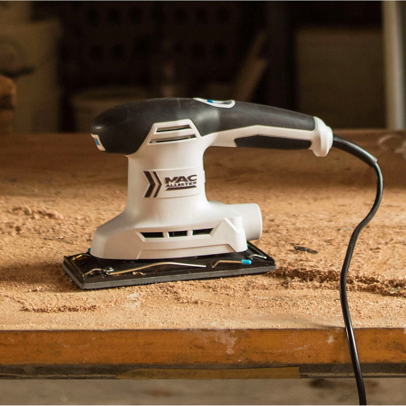 Mac Allister Multi Sander Electric MSMS200 Soft Grip Variable Speed Compact 200W - Image 4