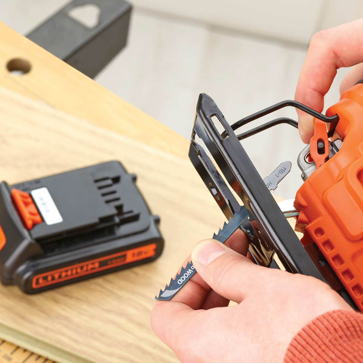 Black And Decker Jigsaw Cordless 18V Li-Ion BDCJS18N-XJ Compact Body Only - Image 4