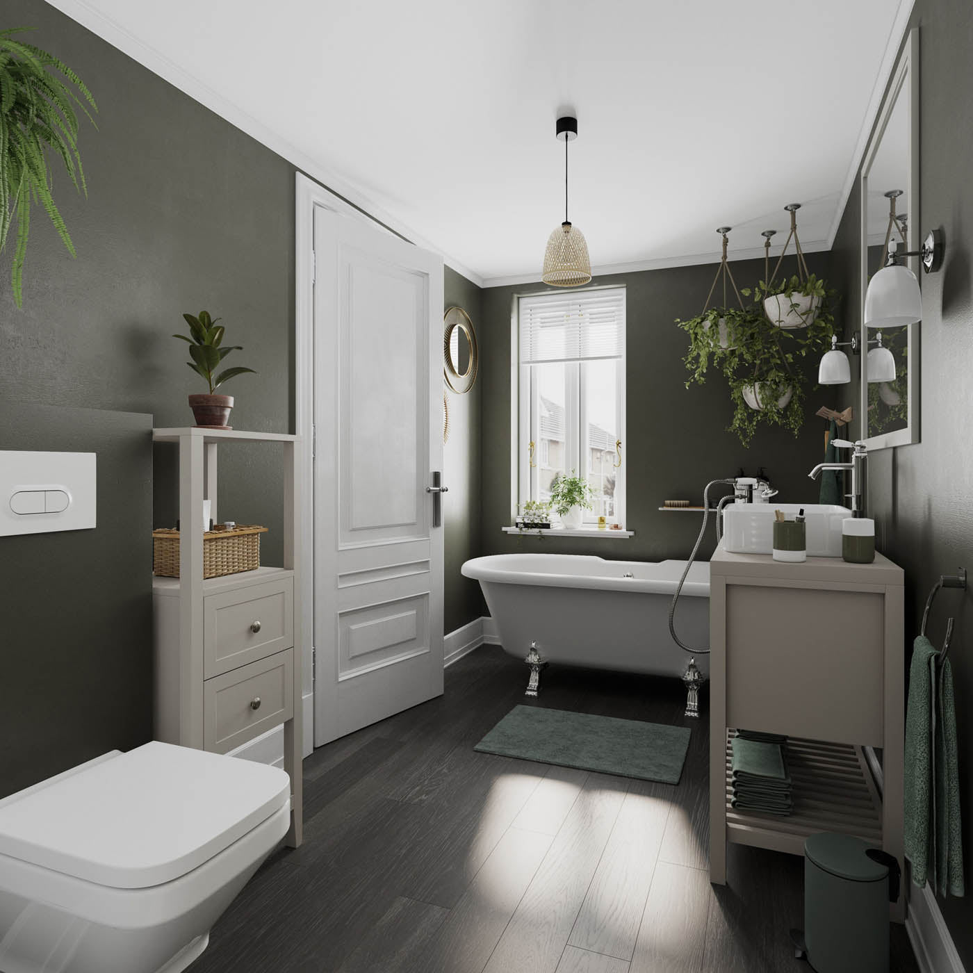 Zagar Concealed Toilet Cistern Wall Hung Frame Bathroom WC Grey (H)121.8cm - Image 6