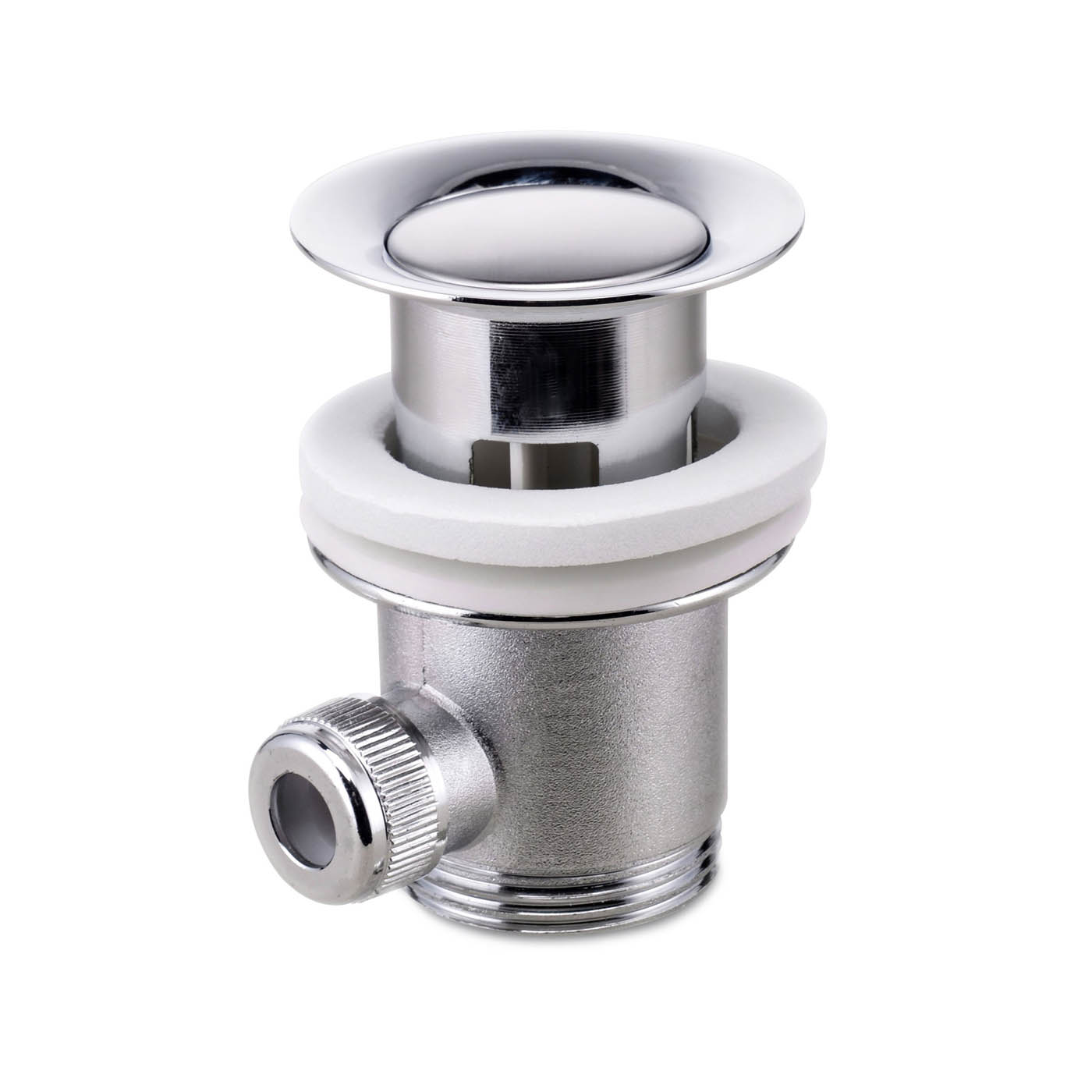 Bathroom Basin Tap Mono Bloc Mixer Chrome Dual Lever Waste ¼ Turn Traditional - Image 6
