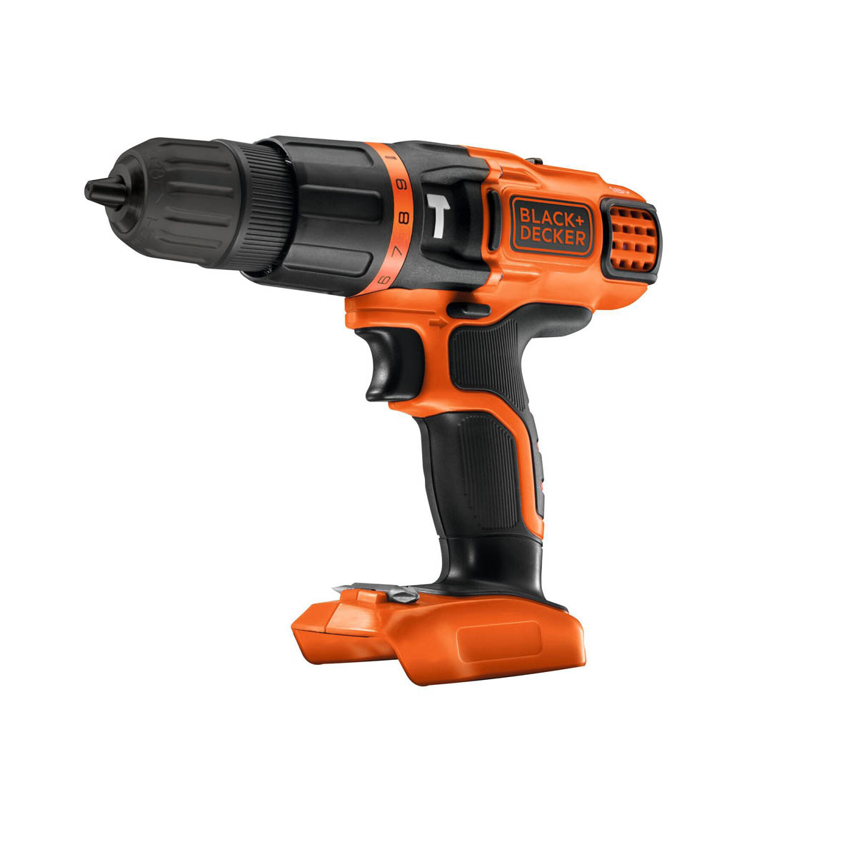 Black+Decker Hammer Drill Cordless 18V BDCH188N-XJ Variable Speed Body Only - Image 1