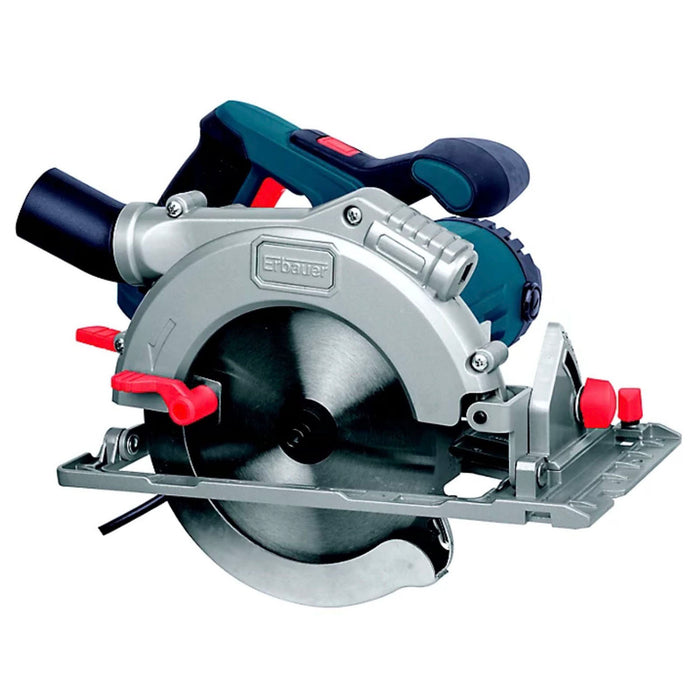 Erbauer Circular Saw Electric TCT Blade Bevel Powerful 1400W 220-240V 165mm - Image 1