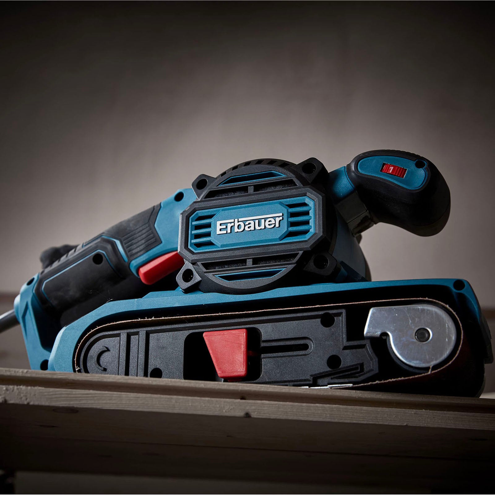 Erbauer Belt Sander Electric EBS950 Variable Speed Carry Case 950W 220-240V - Image 3