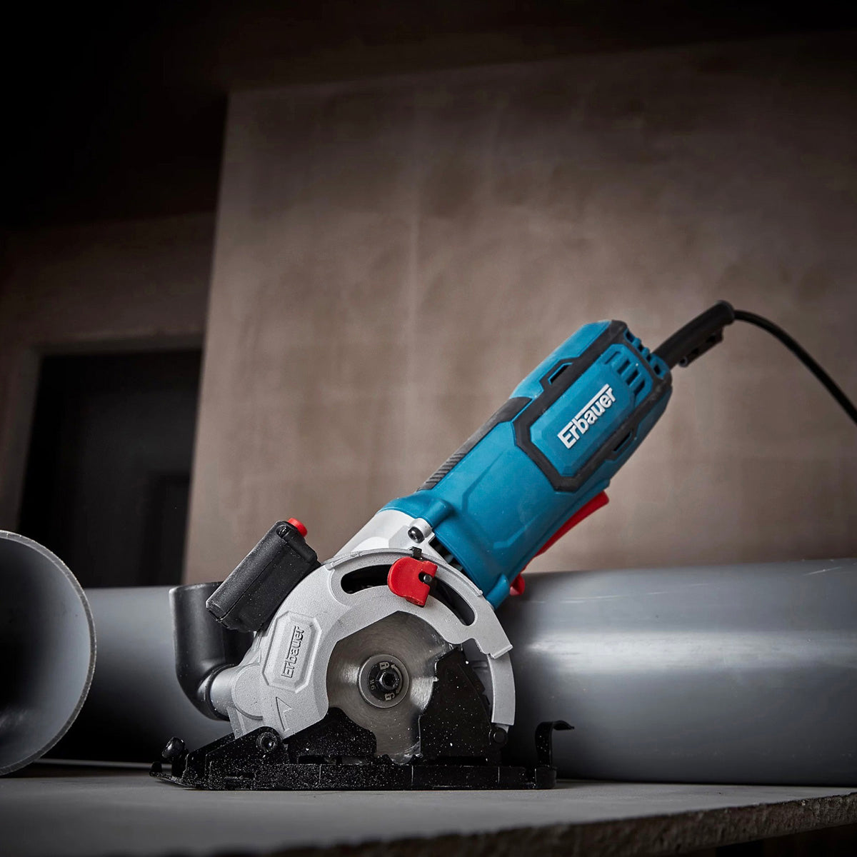 Erbauer Mini Saw Electric 85mm EMCS650 Variable Speed 650W Lightweight - Image 2