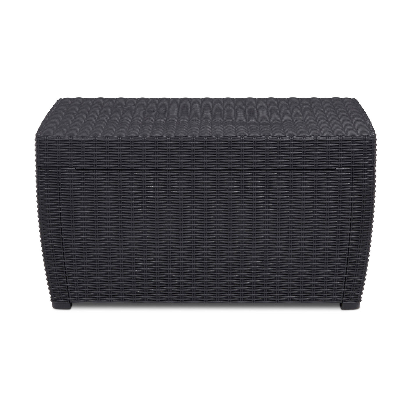 Rattan Garden Set 4 Seater Coffee Outdoor Furniture Sofa Storage 2 x  Armchair - Image 3