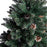 Artificial Christmas tree 7ft Rocky mountain Pine Green Flocked effect Hinged Full - Image 4