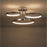 GoodHome Annellus Modern 3 Lamp Ceiling Light Chrome Effect 2200lm - Image 2