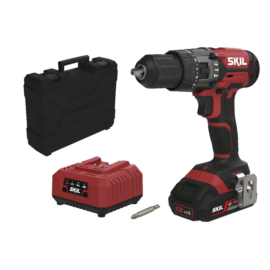 Skil Hammer Drill Cordless 3005 GA Variable Speed 20V 1 x 2.0Ah Li-Ion Battery - Image 1