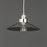 Ceiling Light Pendant Glass & Metal Antique Brass Dimmable Bedroom Living Room - Image 2