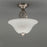 Inlight Rolli Brushed Glass & metal Nickel effect 2 Lamp Ceiling light - Image 2