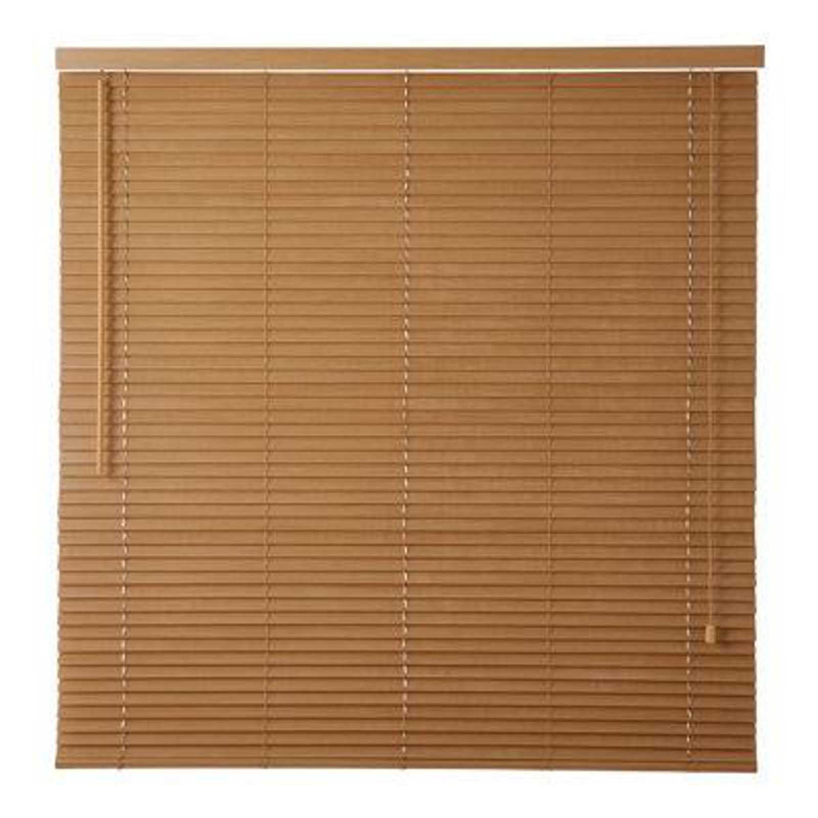 Cana Natural Oak effect Wood Venetian Blind (W)160cm (L)180cm - Image 1