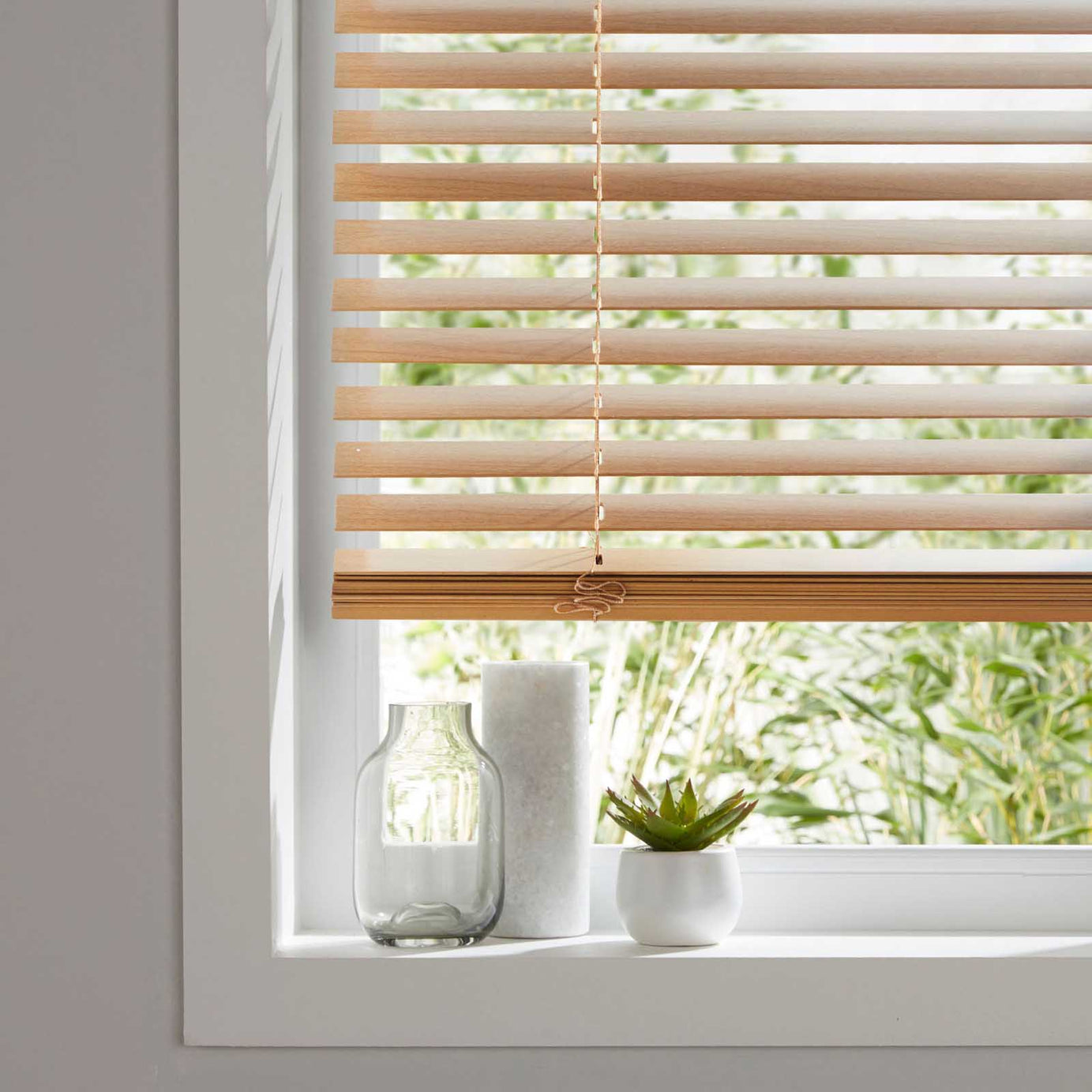 Cana Natural Oak effect Wood Venetian Blind (W)160cm (L)180cm - Image 5