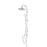 GoodHome Cavally Wall-mounted Diverter Shower kit with 1 shower heads - Image 1