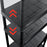 Shelving Unit Heavy Duty 5 Tier Plastic Storage Shelves Garage (H)182x(W)80cm - Image 7