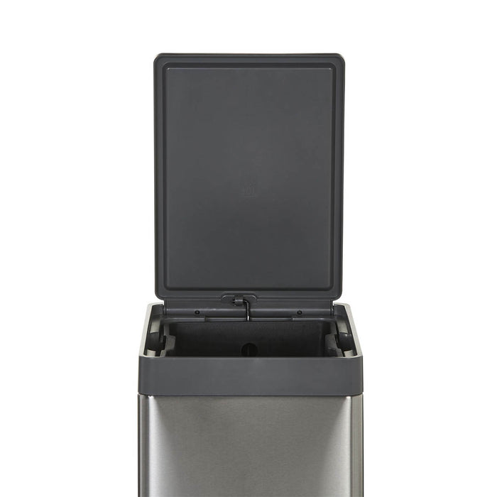 GoodHome Kora Anthracite Metal Pedal Bin - 30L - Image 3