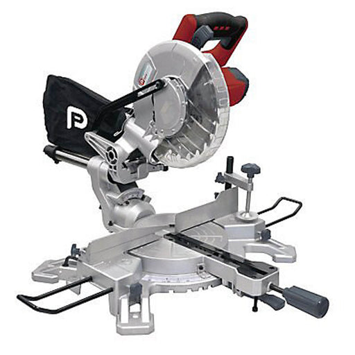 Sliding Mitre Saw BMS210M Corded Electric Handle Powerful Compact 210mm 240V - Image 1