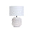 Inlight Table Light Eupheme Ceramic White Glazed Bedside Lamp IP20 28W 240 V - Image 3