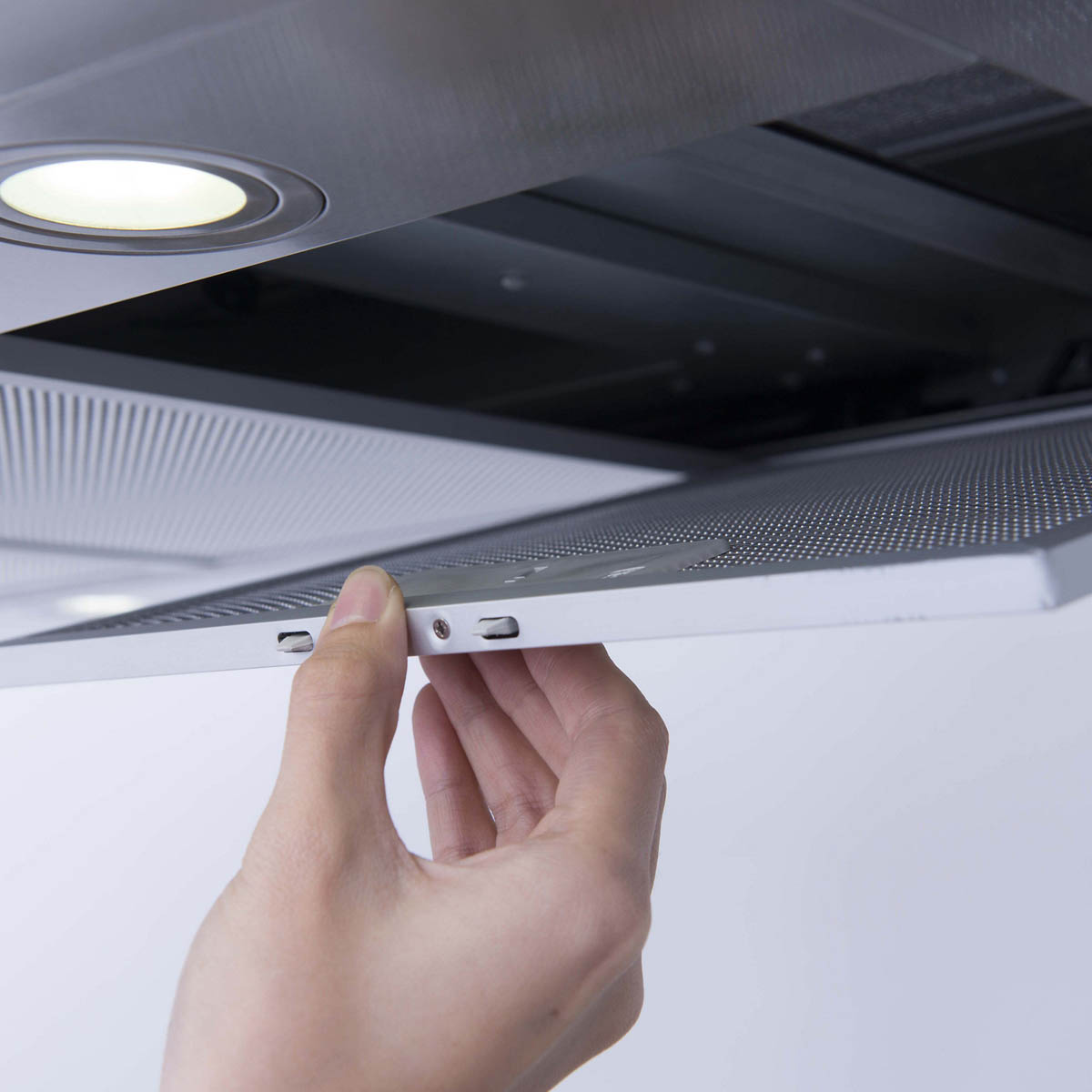 Cooker Hood Island Adjustable CLIBHS90 Stainless Steel Touch Control (W)90cm - Image 7