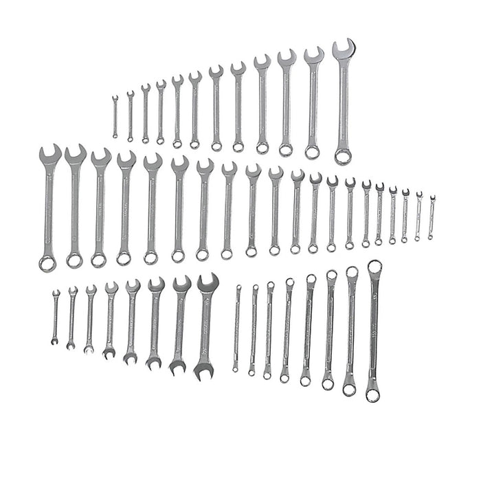 Combination Spanners Ratchets Chrome Vanadium Steel Twin Ended 48 pack - Image 1