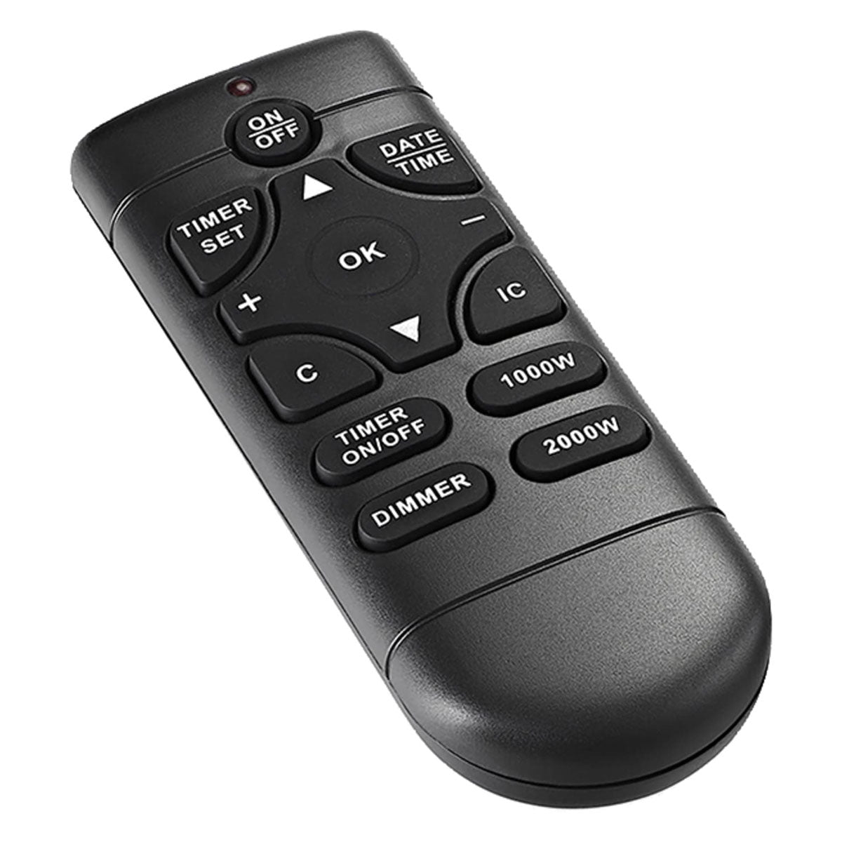 Electric Fireplace Inset Heater Realistic Flame Effect Brass Remote Control 2kW - Image 6