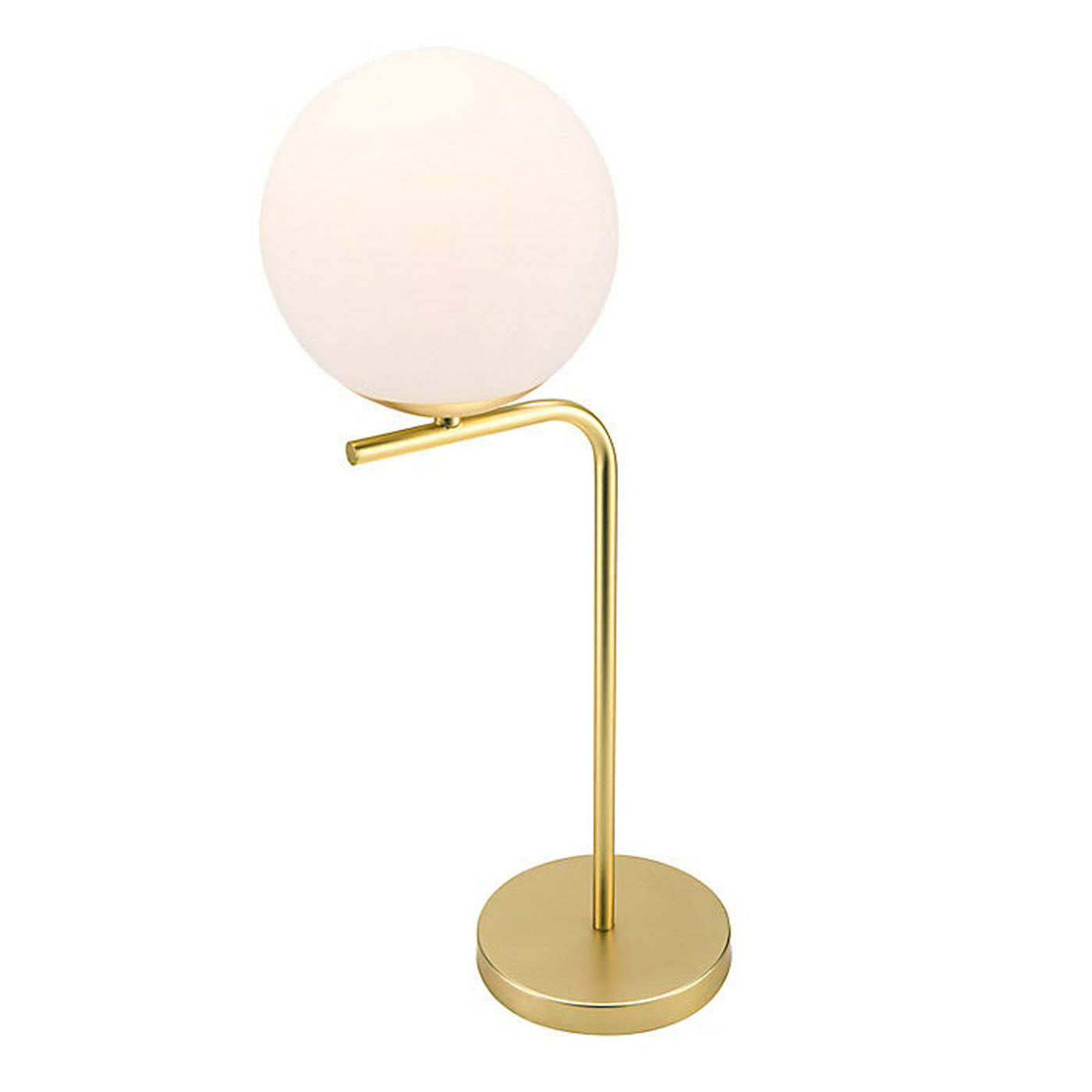 Table Lamp Bedside Living Room Light Matt Brass Modern Anti Glare Frosted Finish - Image 4