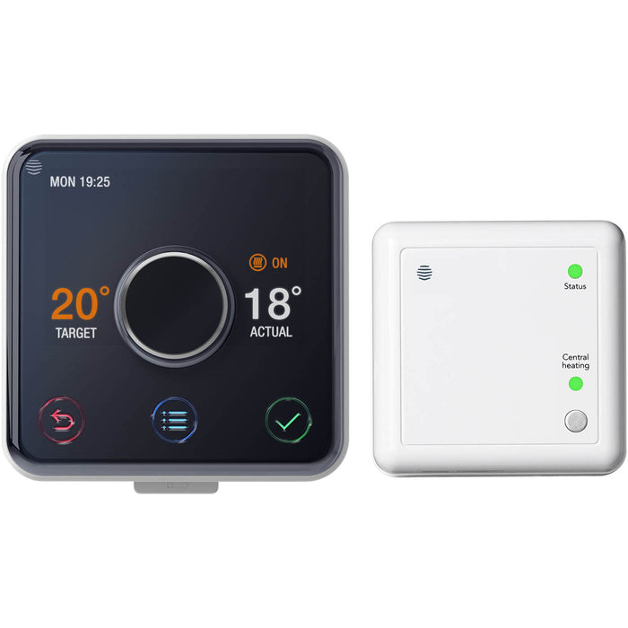 Hive Home Thermostat Active Heating Grey LCD Display WiFi Smart Programmable - Image 3